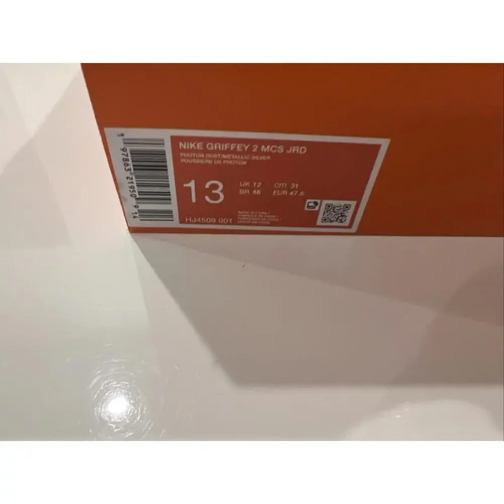 $169 Nike Griffey 2 MCS Jackie Robinson Baseball Cleats Size 13 Grey HJ4509-001 - Picture 8 of 13